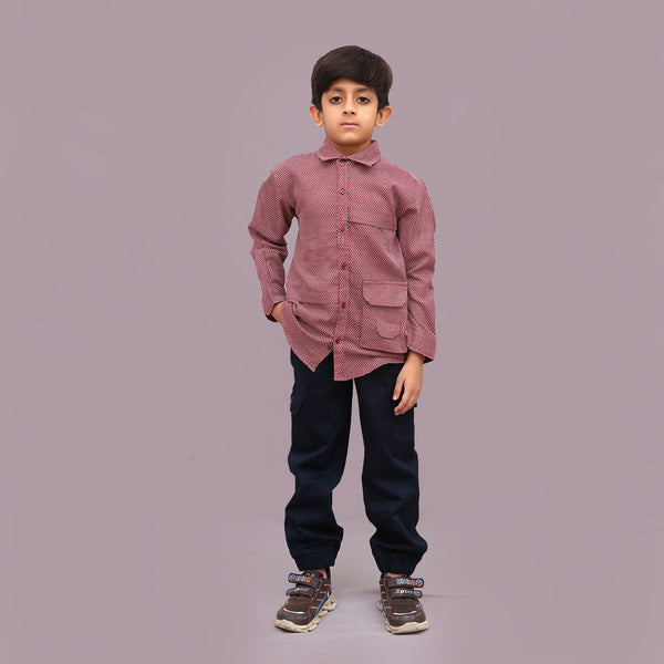 BOYS CASUAL SHIRT
