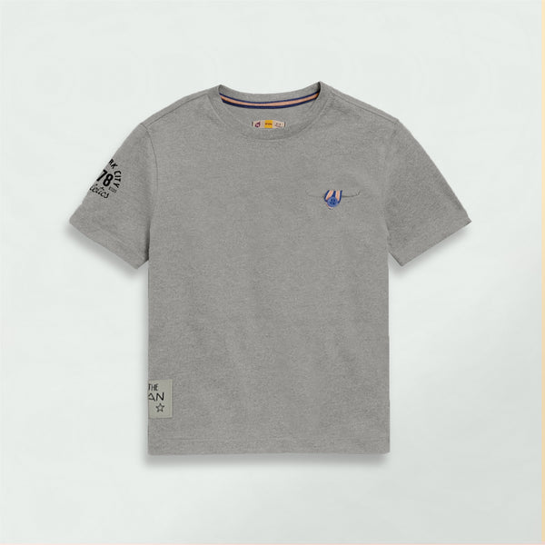 SOLID GREY T-SHIRT