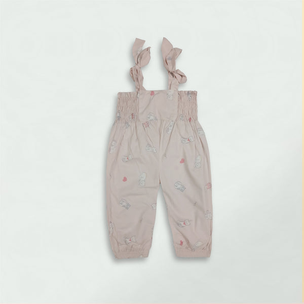 BABY PINK STRIPPED JUMP SUIT