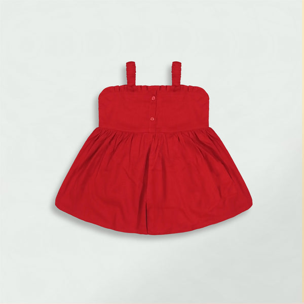 STRIPPED BUTTON JUMP SUIT