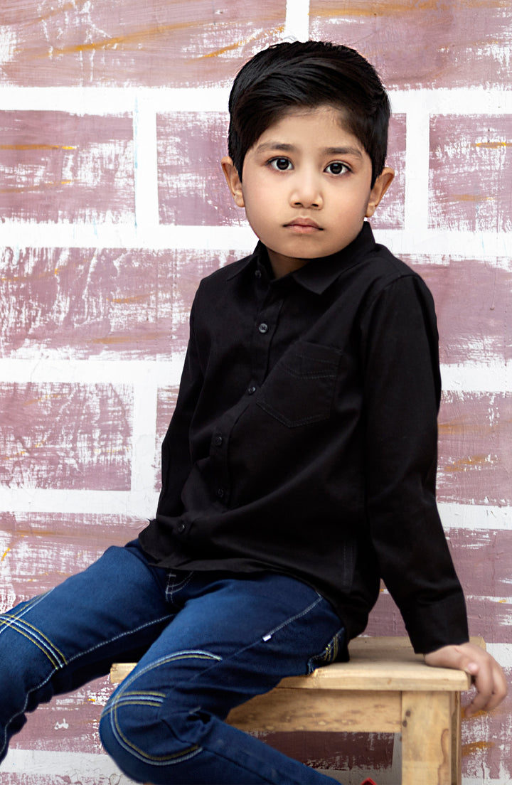 BOYS CASUAL SHIRT - Fig Kids 