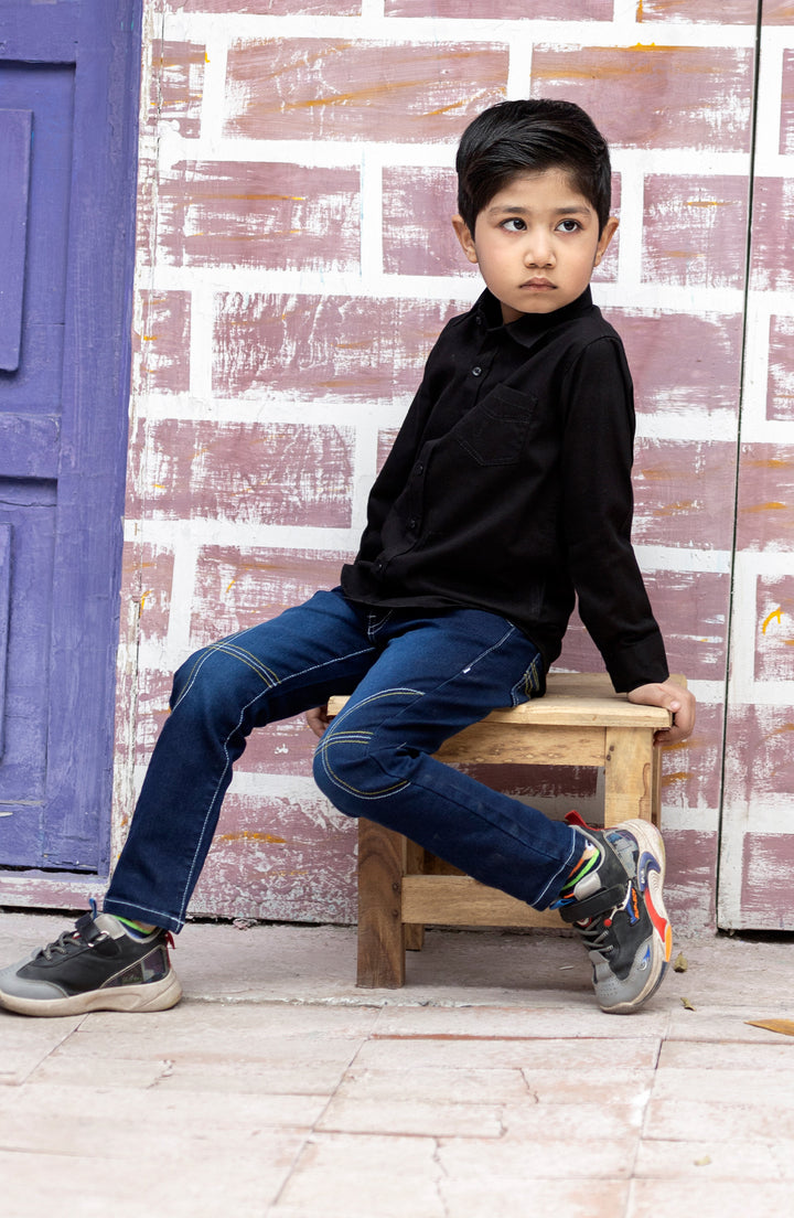 BOYS CASUAL SHIRT - Fig Kids 