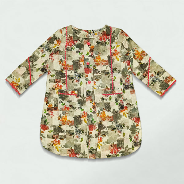 MULTI FLORAL KURTI