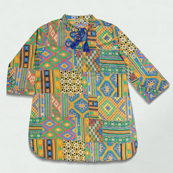 MULTI PATTERENED KURTI