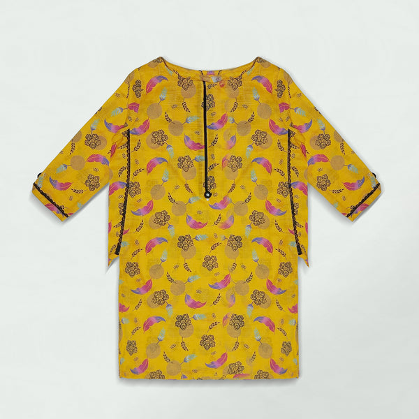 FLORAL GEOMETRIC KURTI