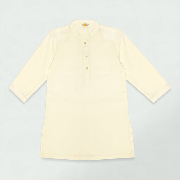 BEIGE KURTA