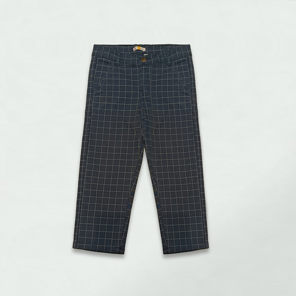 BLACK CHECKED PANT