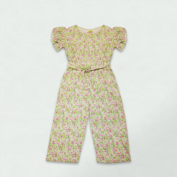FLORAL JUMP SUIT