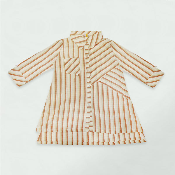 STRIPPED PATTERN TOP