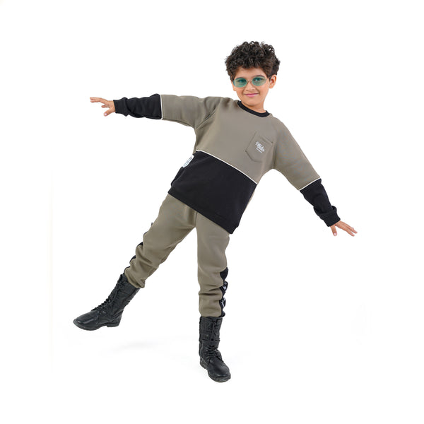 EXTENDED SLEEVE CUT & SEW CO-ORD