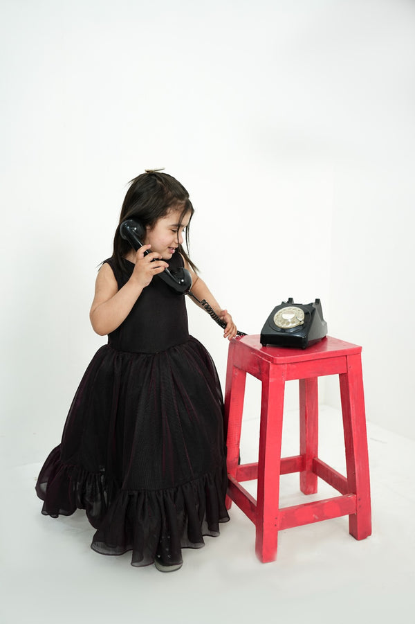 PARTY WEAR NET DRESS