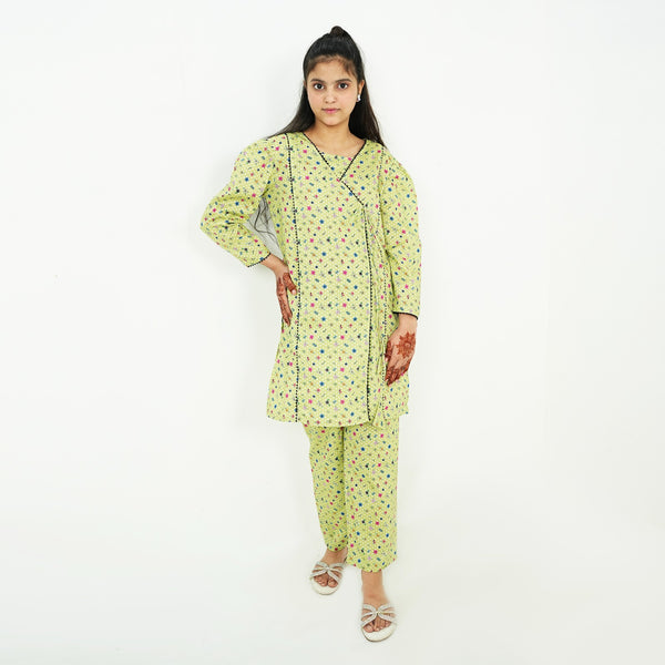 PARROT GREEN FLOWER SET