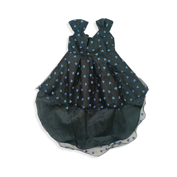 EMBELLISHED NET TAIL FROCK