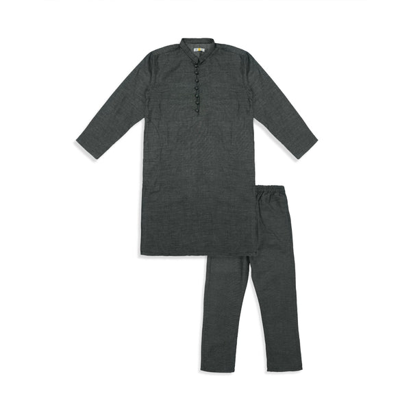 TRADITIONAL GREY SHALWAR KAMEEZ