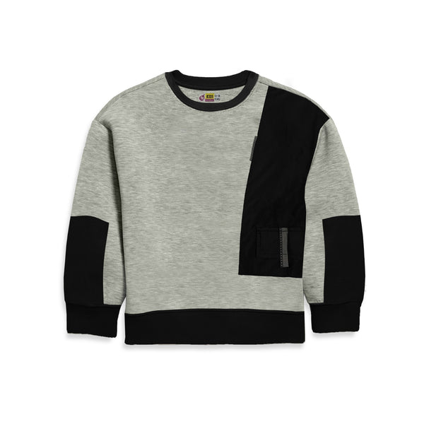 CUT & SEW FLEECE SWEAT SHIRT